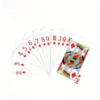 Custom Design LOGO Poker Deck Game Waterproof Wholesale Paper PVC Plastic Poker Playing Cards With Tuck Box